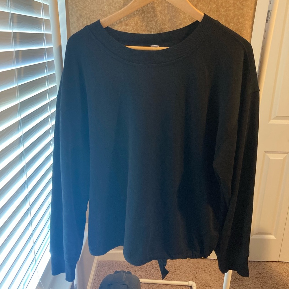 Black Long Sleeve Old Navy Sweatshirt